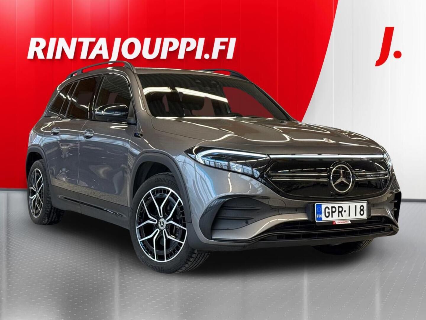 Harmaa Mercedes-Benz EQB